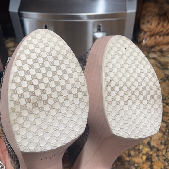 COPY - Genuine snake Gucci clogs - Picture 5 of 8